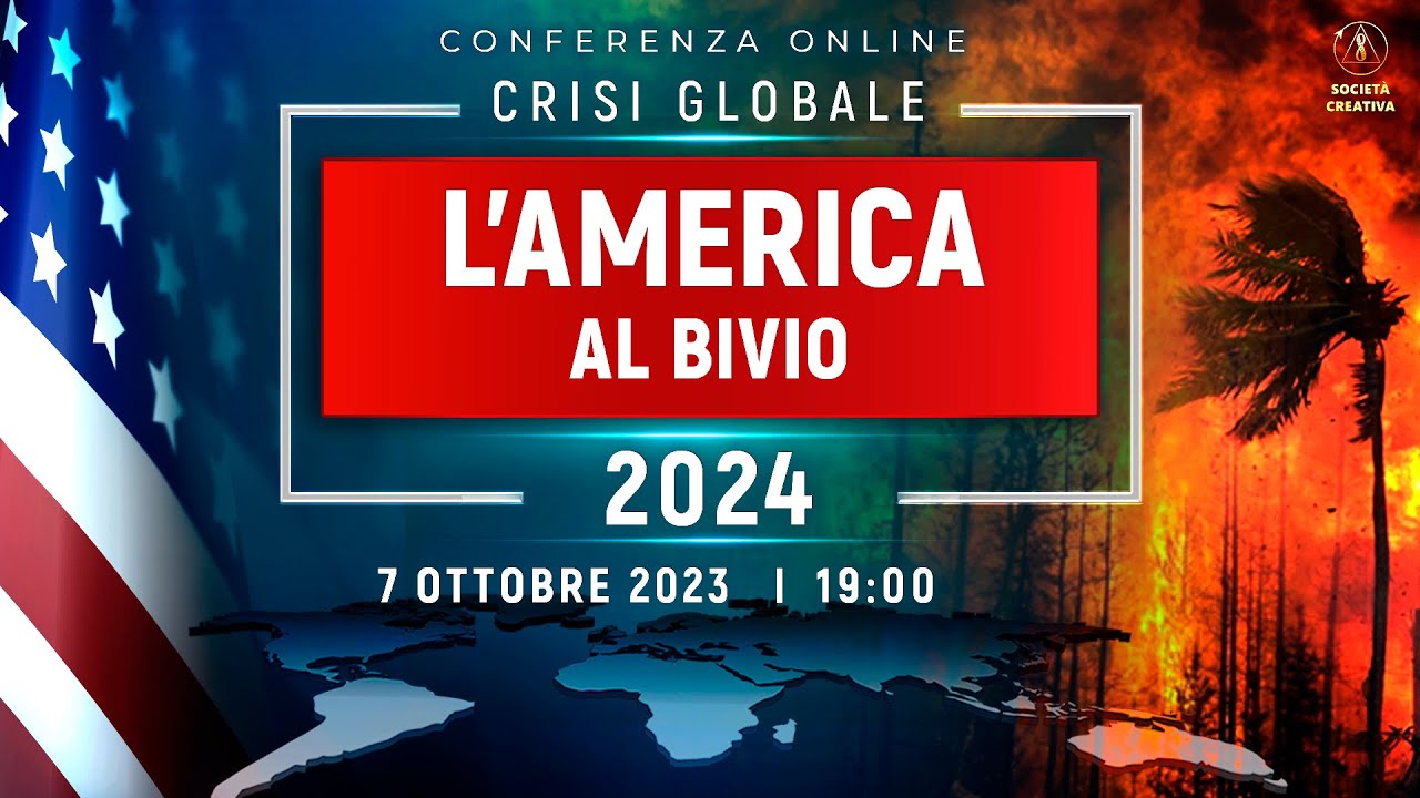 CRISI GLOBALE. L'AMERICA AL BIVIO 2024 | Conferenza nazionale online