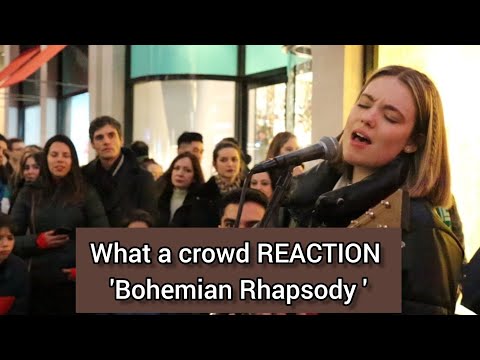 'WHAT A CROWD REACTION' Incredible song  BOHEMIAN RHAPSODY' Allie Sherlock cover