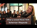 WHAT A CROWD REACTION Incredible Song BOHEMIAN RHAPSODY Allie Sherlock Cover