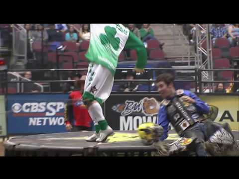WRECK: PBR's Flint Rasmussen gets taken out
