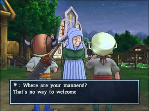 14 Dragon Quest 8 Cut-scene - Arriving at Alexandria and Meeting Bangerz and Mash