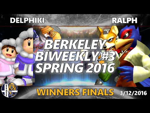 SAB Sp16 Berkeley Biweekly #3 - Winners Finals: Delphiki (ICs, Sheik) vs. Ralph (Fox, Falco)