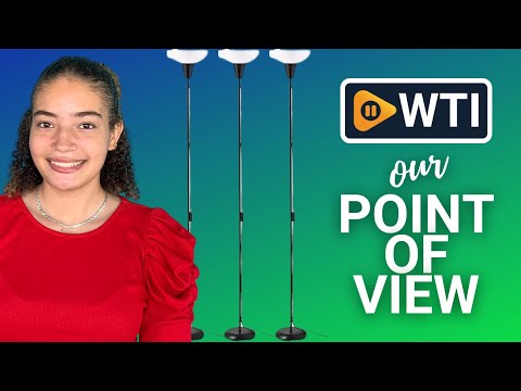 Ikea Tagarp Floor Uplighter Glass Black/White 604.640.49 - WTI product video review