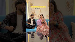 Every brother sister on rakshabandhan 👧🏼 #shorts #sejalgabashorts #ytshorts #rakshabandhan