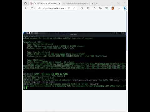 FREE ETHICAL HACKING AND CYBER SECURITY MASTERCLASS !!! Website hacking with kali Linux