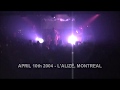 THE LOST FOOTAGE : NEURAXIS 10th Anniversary live @ L'Alizé, Montreal - 10/04/2004