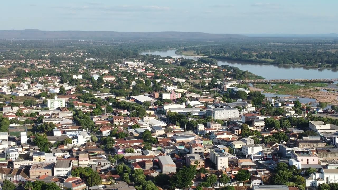 Vista aerea parcial de Pirapora MG
