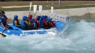 preview picture of video 'Olympics 2012 - 11 white Water Rafting hd'