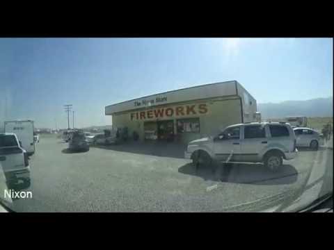 Timelapse -- Driving to Black Rock City -- 2016