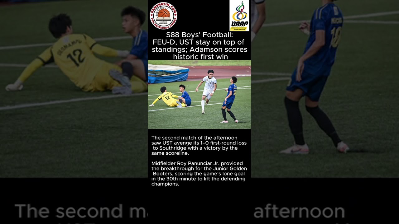 UAAP High School Football: FEU routs Ateneo, UST edges Southridge