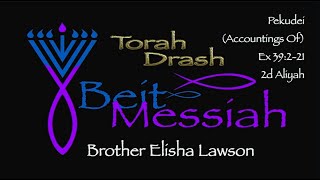 Pekudei by Brother Elisha