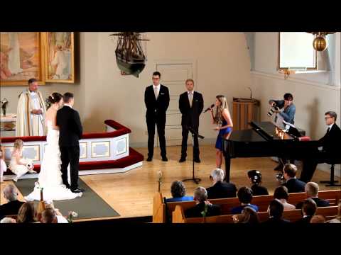 Hanna Ferm sjunger på bröllop - Du är allt