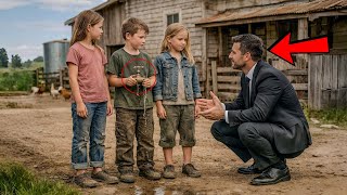 MILIONÁRIO DESCOBRIU TRÊS CRIANÇAS ABANDONADAS PELO PADRASTRO… E PERCEBEU QUE UMA DELAS ERA UM GÊNIO
