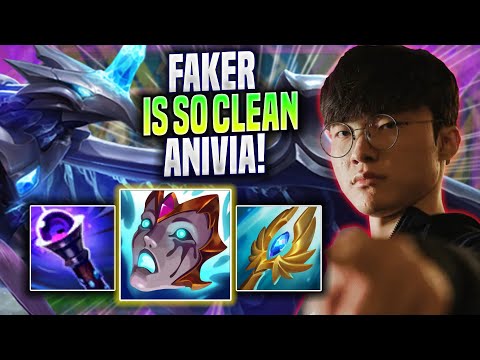 FAKER IS SO CLEAN WITH ANIVIA! - T1 Faker Plays Anivia MID vs Yone! | Season 2022