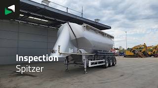 Spitzer SFS 2x Liftachse 39m3 Cement cement tank trailer | Image 4 - Autoline