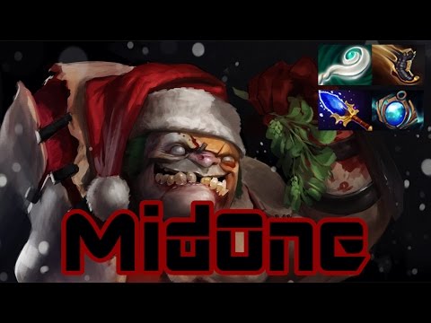 #MidOne Pudge 32 KILLS 7500 HP 8696 MMRanked #Dota2Holyshit