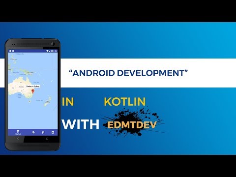 Kotlin Android Tutorial Nearby Places part 1 Setup Google Maps
