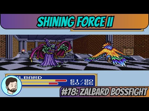 Shining Force II (Mega Drive) - Part 78: Zalbard Bossfight