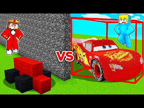 Ukri - Minecraft NOOB vs PRO: GIANT CARS SUPER CAR BUILDING CHALLENGE ⛏