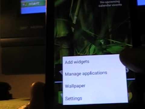 alcatel evolve, describe front panel buttons, settings, notification window
