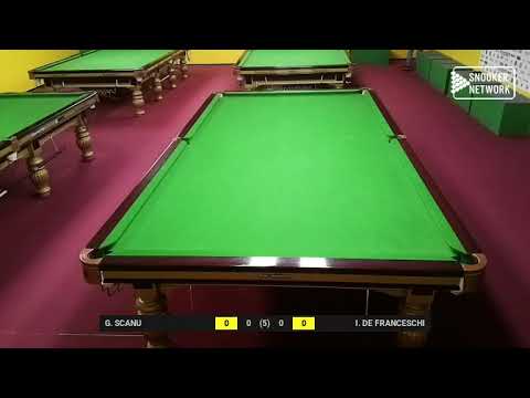 AMBROSIAN SNOOKER - PROV. FIBIS MILANO CAT. B 2019/20 - G. SCANU vs I. DE FRANCESCHI