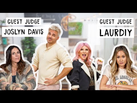 Design Vs. Design: Best Bedroom Makeover (ft LaurDIY and Joslyn Davis as judges!)