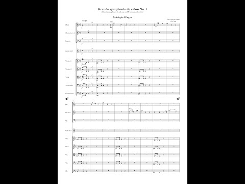 Anton Reicha – Grande symphonie de salon no 1 (nonette)