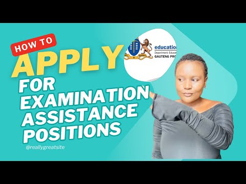 How to Apply for Education Assistant Step by Step Guide #EducationAssistant #GDE #SAYouth”