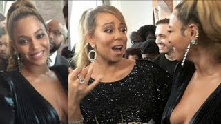 Beyonce hangs out with Mariah Carey, Normani Kordei, and Justine Skye at Jay Z's ROC NATION Brunch