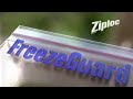 Retro Ziploc Freeze Guard Freezer Bags Commercial 2004