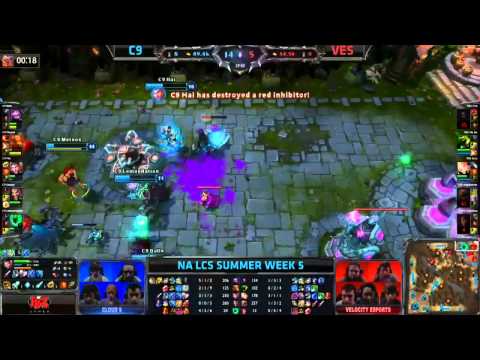 LCS 2013 NA Summer W5D2- C9 vs VES