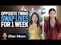 SISTER SWAPS Life With FAMOUS SISTER For 1 Week Dhar Mann Studios