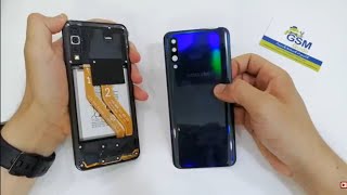 How to Remove the Samsung Galaxy A50 / A30 / A20 / A10  Back Glass Cover 2019