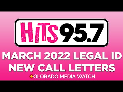 KDHT-FM - Hits 95.7/Denver Legal ID (New Call Letters - March 2022)