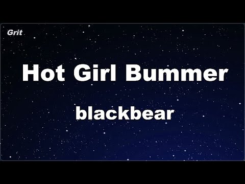 Karaoke♬ Hot Girl Bummer - blackbear 【No Guide Melody】 Instrumental