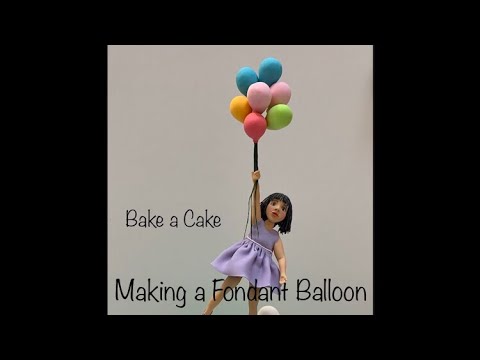 Making a Fondant Balloon