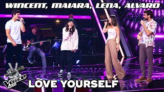 Justin Bieber - Love Yourself (Lena, Alvaro, Wincent &amp; Maiara) | The Voice Kids 2022