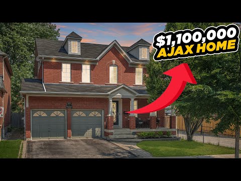 Inside this $1,100,000 House For Sale in Ajax, Ontario | Walkthrough of 77 Hopkinson Crescent
