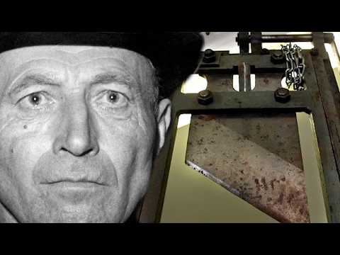 Johann Reichhart, the Nazi Executioner and the Fallbeil, the German Guillotine