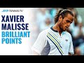 Xavier Malisse: Brilliant ATP Tennis Points!