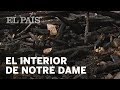 Primeras Imágenes En Vídeo Del Interior De Notre Dame Un Mes Después Del Incendio