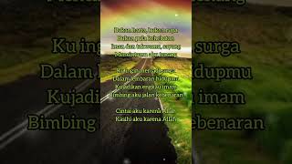 Download lagu Lirik lagu cintai aku karena Allah #liriklagu #cintaiakukarenaallah #shortvideo mp3 Download lagu Lirik lagu cintai aku karena Allah #liriklagu #cintaiakukarenaallah #shortvideo mp3
