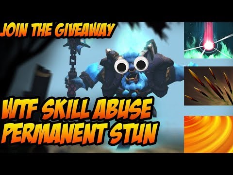 Dota 2 Skill Abuse Permanent Stun!!!1