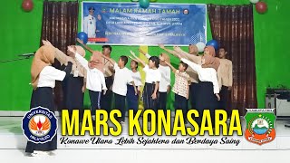 Download lagu Luar biasa anak-anak desa Landawe dan Mahasiswa UHO menyanyikan MARS KONASARA (full lirik lagu) mp3