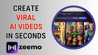 Create Viral AI Faceless Videos with Zeemo | Generate Scripts, Voices & Captions