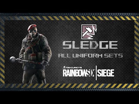 Sledge All Uniforms Sets including Elite Uniform - Rainbow Six Siege | R6 News