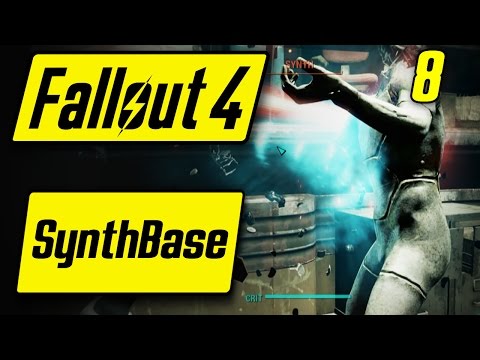 Fallout 4 Synth Base - LET'S DANSE WITH THE SYNTHS - Fallout 4 Walkthrough Part 8 - Let's Play [PC]