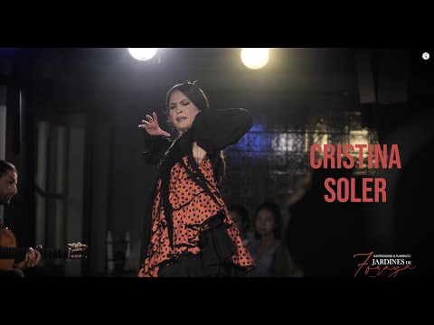 Cristina Soler 4k - Tablao flamenco Granada - Jardines de Zoraya - 2021