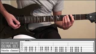 Blink 182 - Apple Shampoo part 2 Performances & Jam Track best guitar lessons tabs
