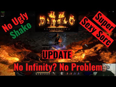 Diablo 2 Resurrected. D2R Online UPDATED Unique And Sexy 200 MF 30k Damage No Infinity Light Sorc